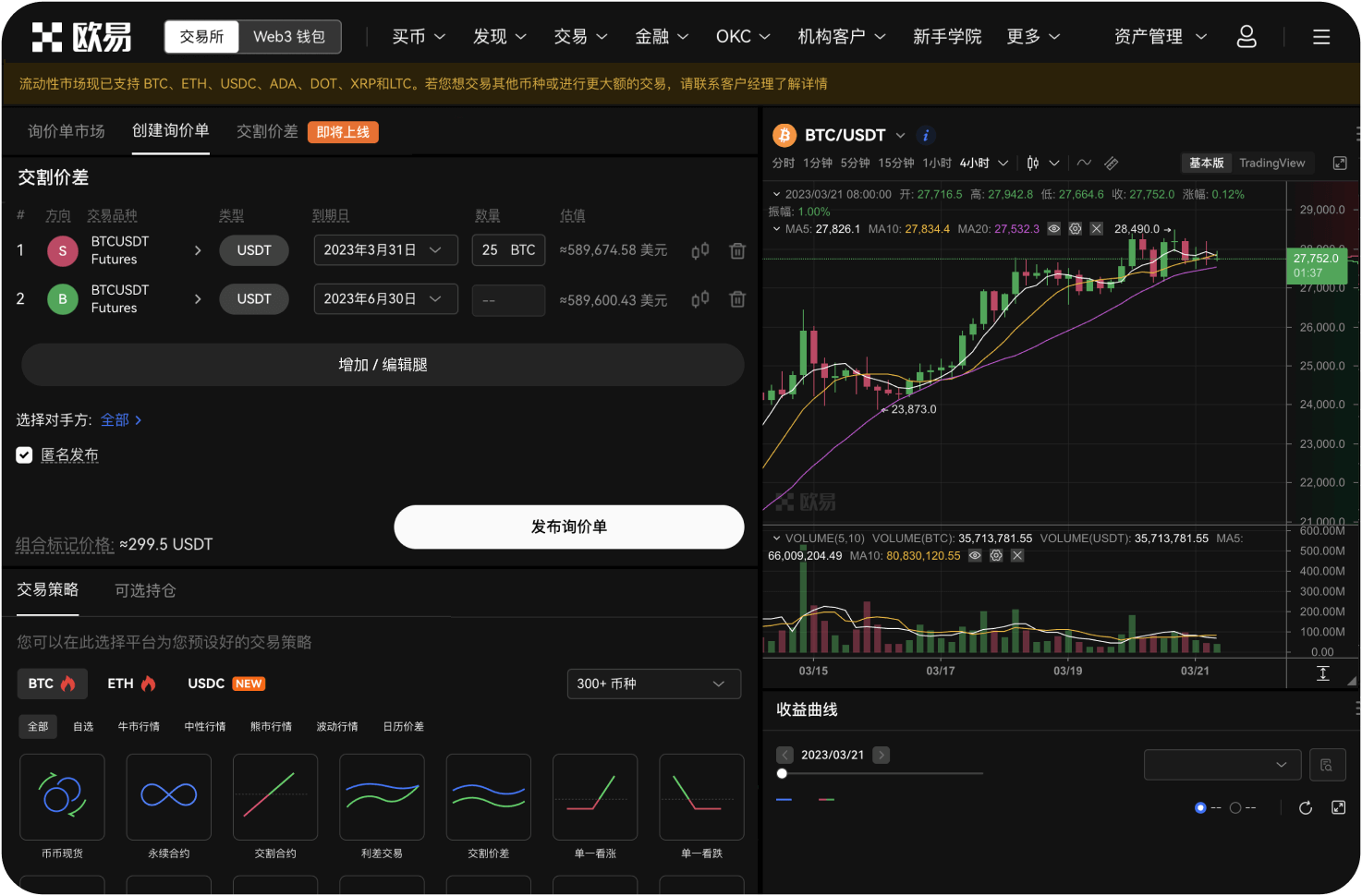 在平台进行合约交易有哪些费用